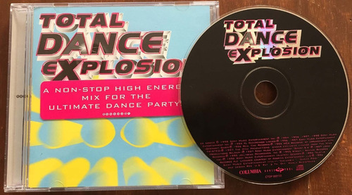 Total Dance Sexplosion Dance Pop 90's Mixed Cd Columbia Eua