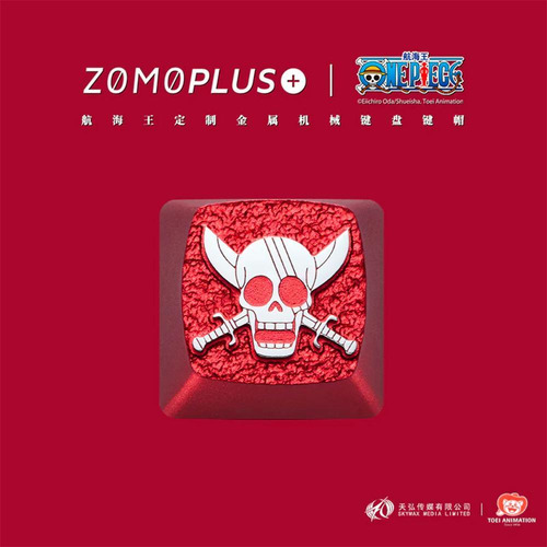 Keycap Gamer Zomo - One Piece: Digitação Premium