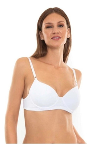 Corpiño Push Up Con Aro Y Base Microfibra Andressa Art  41