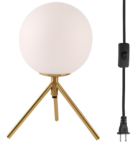 Lámpara De Mesa Con Enchufe, Lámpara De Mesa Retro, Lámpara