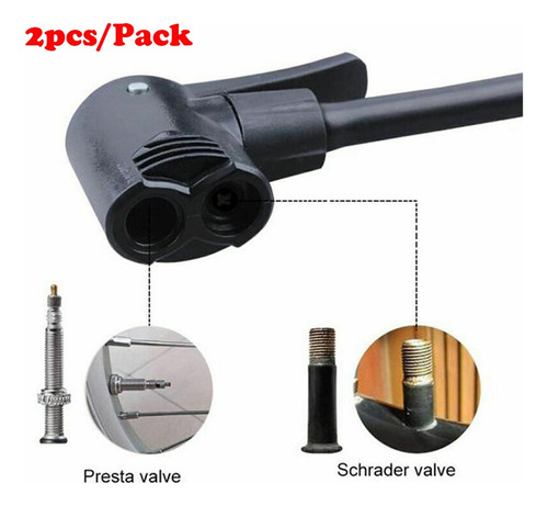 2x Válvula De Adaptador De Bomba Neumático Inflator
