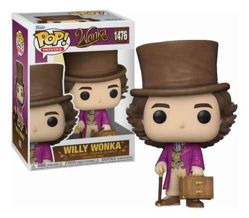 Funko Pop Willy Wonka #1476 Pop! Movies Wonka