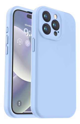 Vooii Funda Compatible Con  Phone 15 Pro Max, Silicona Líqu