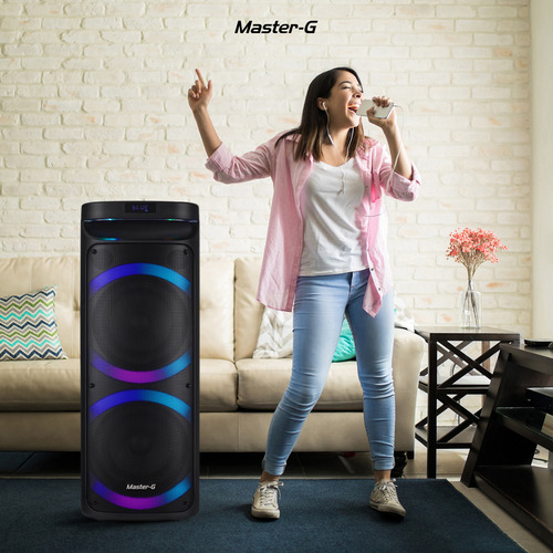 Parlante Karaoke Bluetooth 8 X2 60w Mgphantom