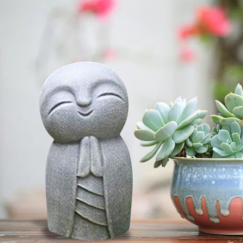 Estatua De Jizo Jizo Buddha Para Su Hogar O Jardín,