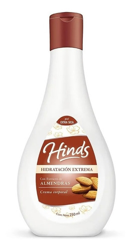 Hinds Hidratación Extrema Con Almendras Crema Corporal 250ml