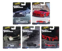 Comprar Hot Wheels Serie Premium Fast And Furious 2024 5 Vehiculos