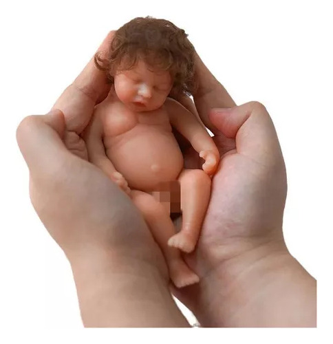 Muñeca De Silicona Y Algodón Suave Y Cuerpo Realista De 15 C
