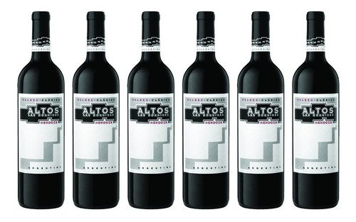 Combo Vino Altos Las Hormigas Clasico Malbec 750 Ml X6