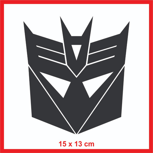 Calco Stickers Transformers Decepticon Auto Tuning Termo