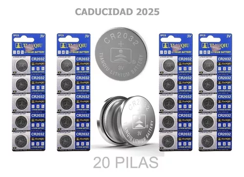 PILA CR2032 EN DIFERENTE PRESENTACION GENERICA