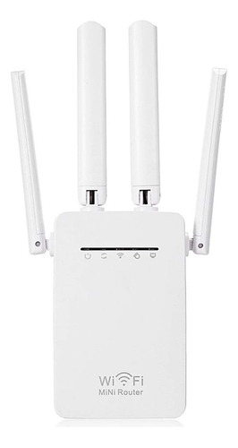 Repetidor Amplificador Inalambrico Wifi Internet 4 Antenas