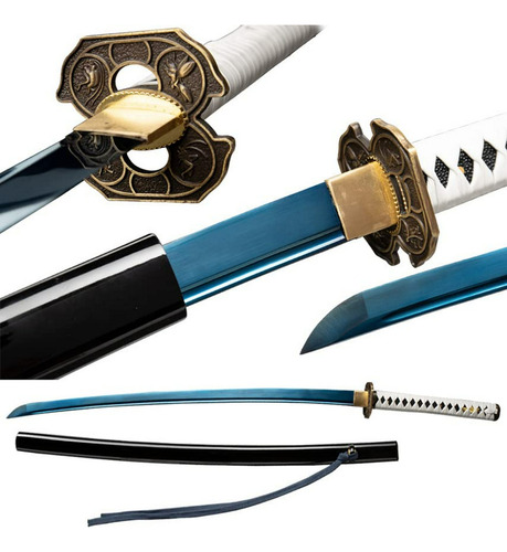 Espada Katana Samurai 41 Pulgadas Filo Real Hecha A Mano