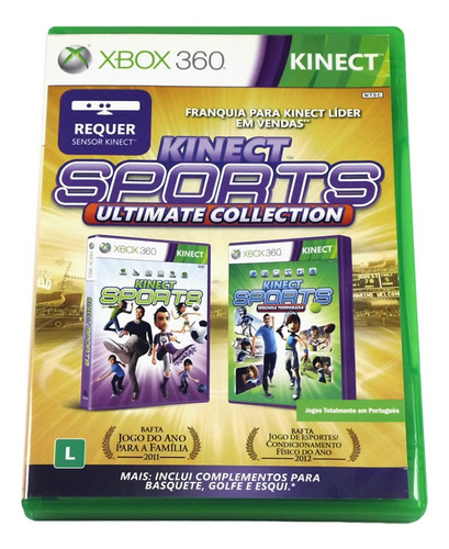 Kinect Sports Ultimate Collection Xbox 360 Mídia Física