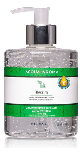 Álcool Em Gel Dia A Dia 370ml Alecrim
