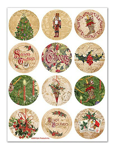 Adornos Navideños De Vidrio Vintage.