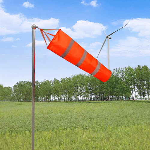 Manga De Viento Windsock Medición Bandera Dirección 60cm