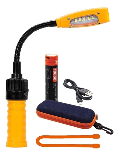 Luz De Trabajo Inalambrica  Linterna Led Recargable Por Usb