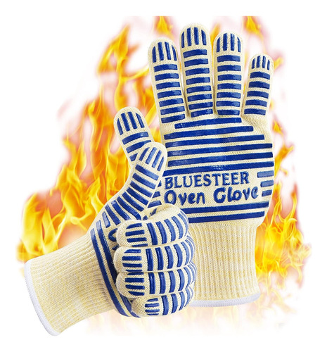 Guantes Horno, Resistentes Al Calor, Guantes Asar 540 G...