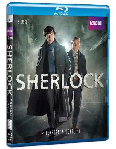 Blu-ray Sherlock - Bbc - 2ª Temporada - 2 Discos - Lacrado