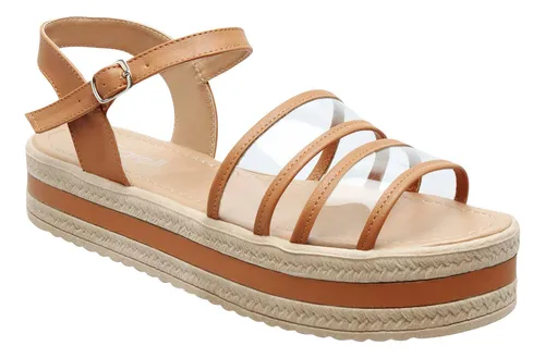 Zapatos plataformas transparentes de mujer new arrivals