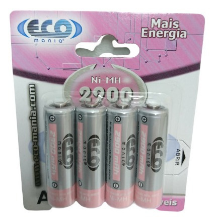 Pilas Recargables Aa 2900 Mah