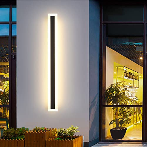 Aplique Led Exterior Moderno De 32 Pulgadas, 24w, Lámp...