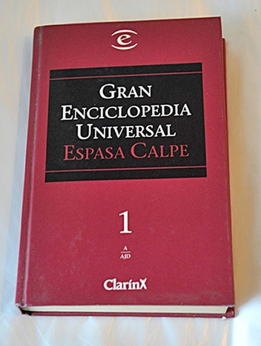 Gran Enciclopedia Universal Espasa Calpe,,clarin 40 Tomos