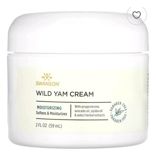 Crema De Ñame Silvestre Con Progesterona Menopausia 60 Ml