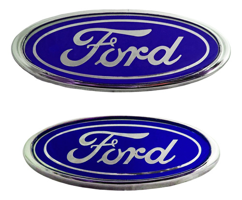 Kit Emblemas Ford Pick Up 98-03 Frontal 17cm Trasero 14cm