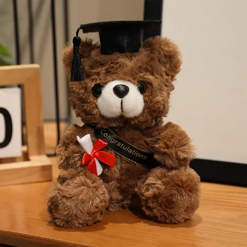 Muñeca De Felpa Lullaberry Snuggle Cutie De 38 Cm Con Gorra Y Vestido – Regalo Perfecto Para Graduación De Preescolar Y Jardín De Infantes