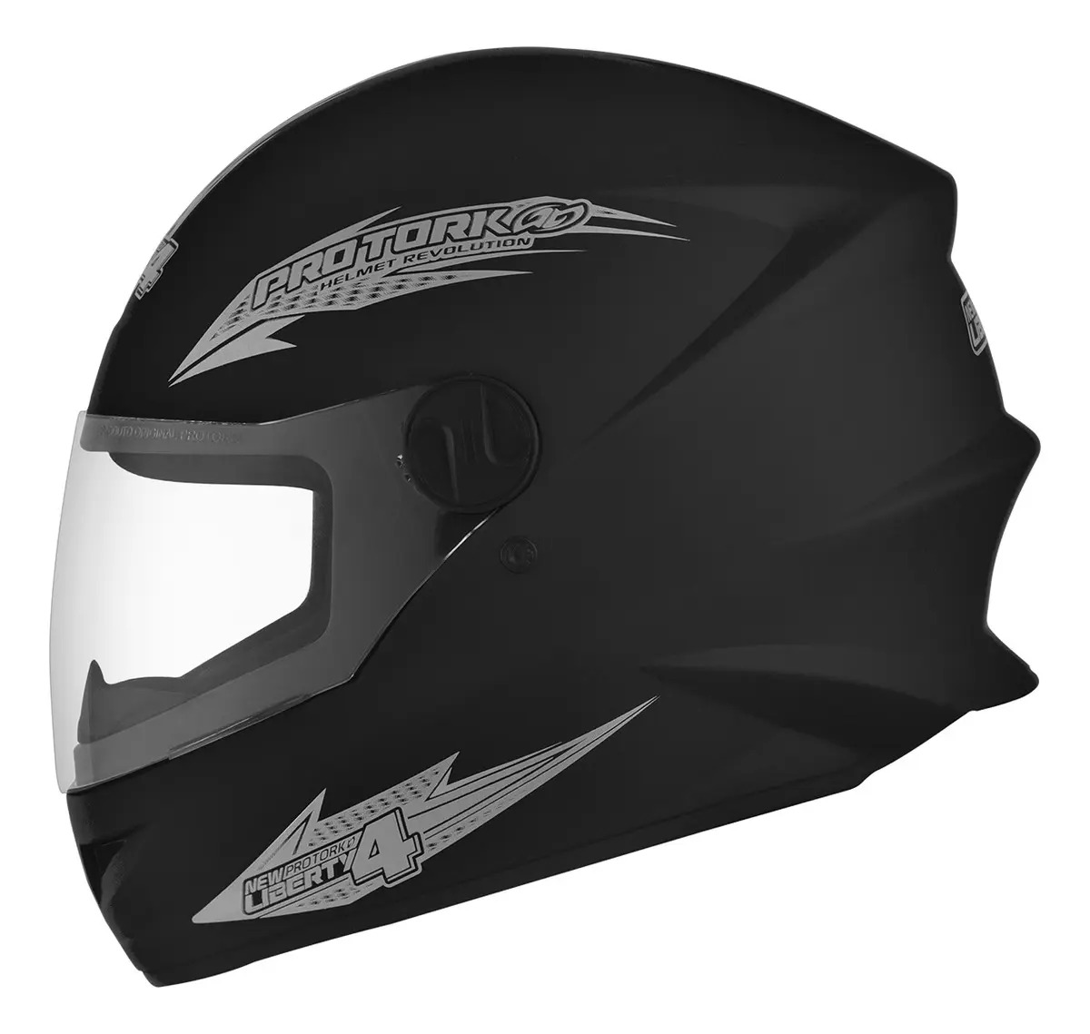 Capacete New Liberty Four 60 Preto Fosco Pro Tork