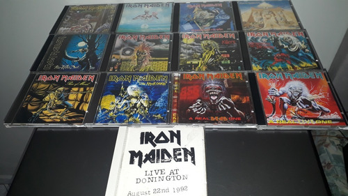 Coleção 13 Cd's Iron Maiden Edições Fora De Catálogo Poster