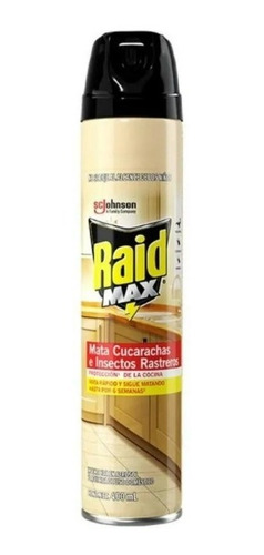 Insecticida Raid Max Cocina Mata Cucarachas/rastreros 400ml