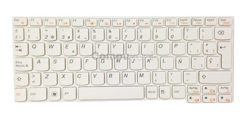 Teclado Lenovo Ideapad S10-3 S10-3s S100 Blanco Español