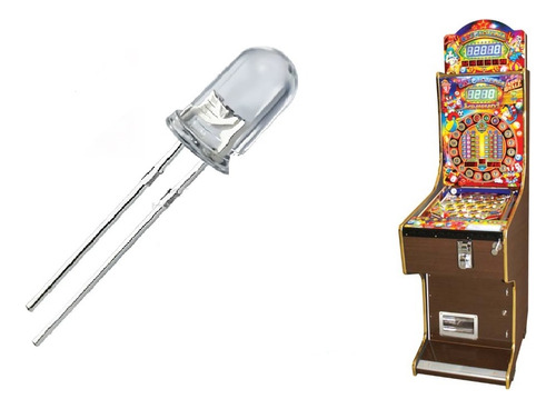 100 Sensores Led Infrarrojo Para Hoyos Pinball Perla Oriente