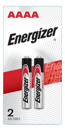 Pila Energizer Aaaa 4a Blister 2 Unidades Pila Lapiz Optico