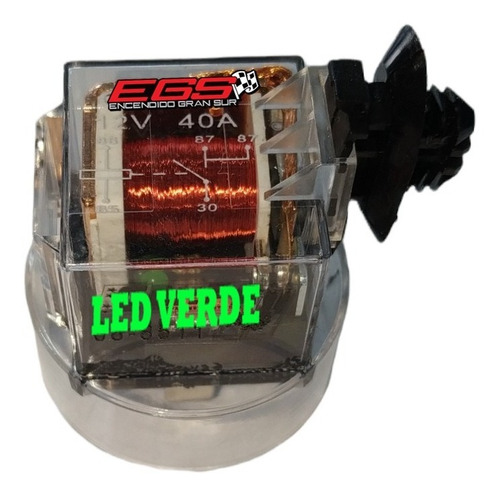 Imagen 2 de 4 de Relay Transparente Led Competicion Fueltech Dac Mega Racetec