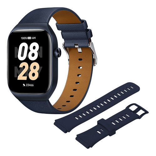 Relógio Smartwatch Mibro T2, Bluetooth, À Prova D'água Azul Azul