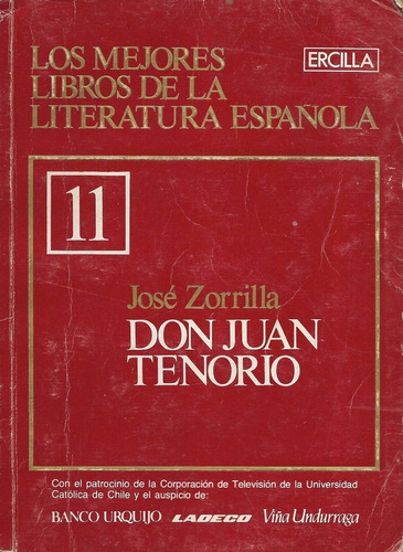 Don Juan Tenorio Y El Puñal Del Godo / José Zorrilla / N° 11