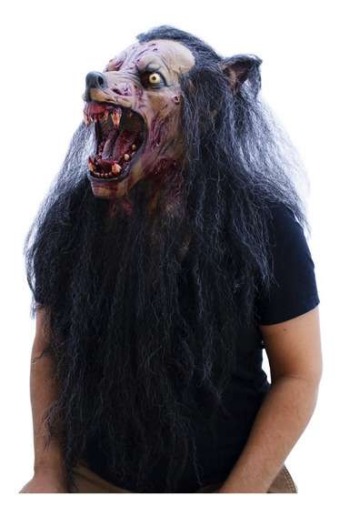 tobillo barrer fácil de lastimarse Mascara Hombre Lobo Deluxe Edición Especial Halloween Latex | La Casa  Encantada