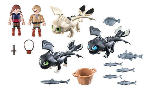 Play Mobil Como Entrenar A Tu Dragón Homecoming 22 Piezas
