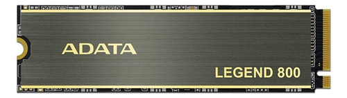 Unidad De Estado Sólido Adata Legend 800 De 2tb, M.2 Color Negro