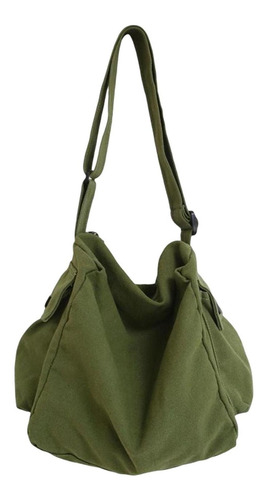 Bolso Hobo De Lona Multifunción, Bolso De Hombro Para