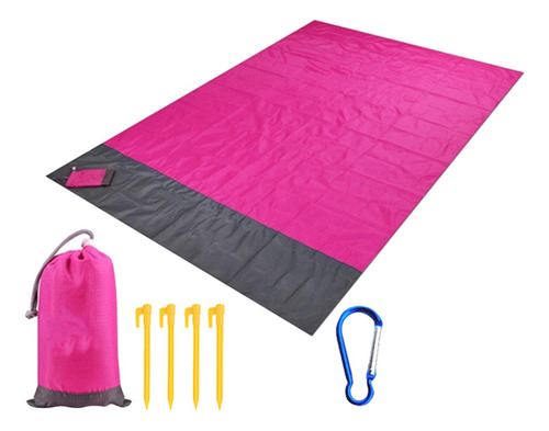 Colchoneta De Camping Plegable De Viaje Lona De 200cmx210cm