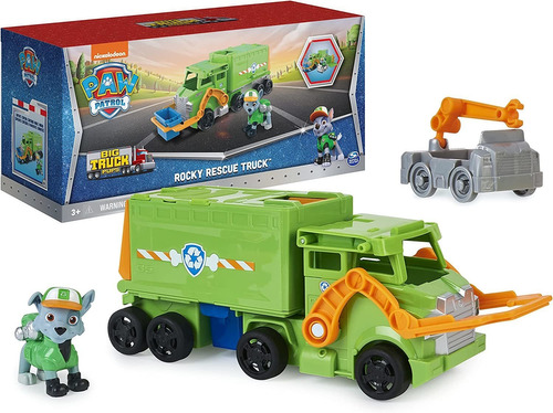 Vehículos Sin Control Remoto Paw Patrol Rocky Transforming