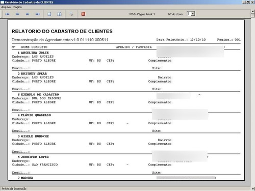 Programa Para Cadastro De Clientes E Agendamentos V1.0