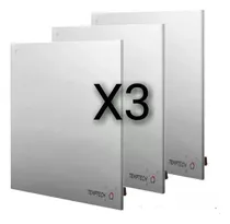 Comprar Combo 3 Placas Panel  Calefactor De 500 W Estufa Abasto
