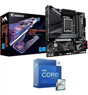 Kit Intel Core I7 13700k + Gigabyte Aorus Elite Z790m