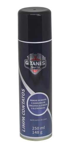 Limpa Contatos Automotivos Spray Gitanes 250ml